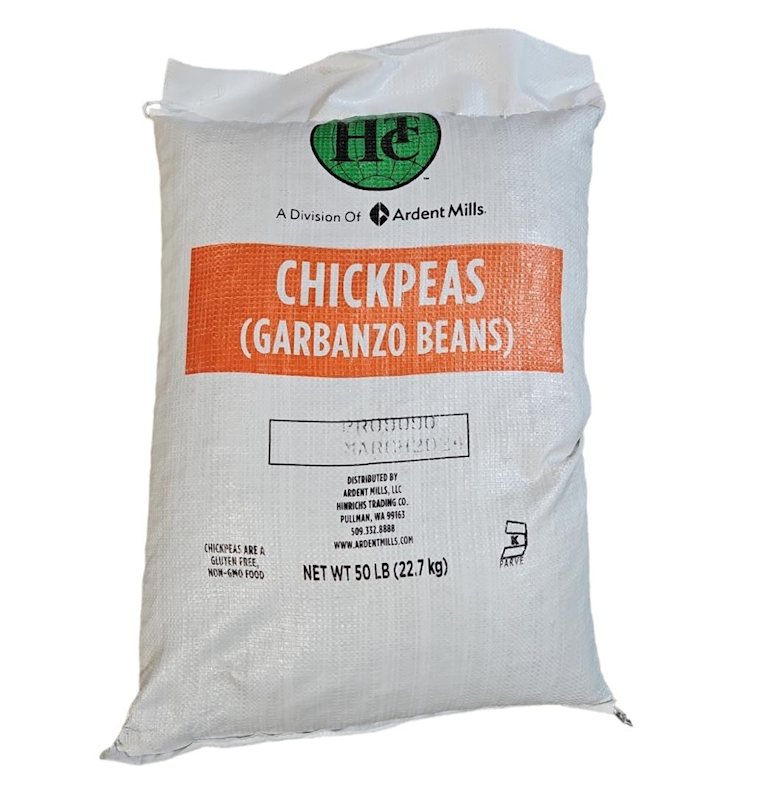 Picture of  CHICK PEAS  9M, 50 lbs (USA) HTC