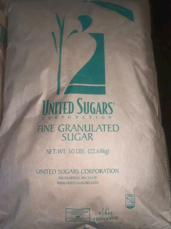 Picture of  UNITED FINE GRANULATED SUGAR  - 50lb