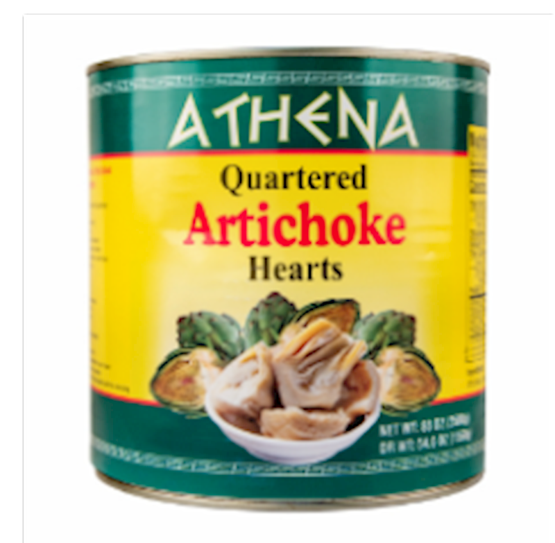 Picture of  ATHENA - Quartered Artichoke Hearts (2500G) 6 CASE