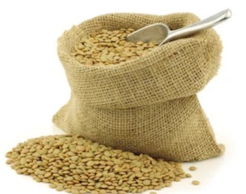 Picture of  LENTIL GREEN WHOLE  Whole, 50 lbs
