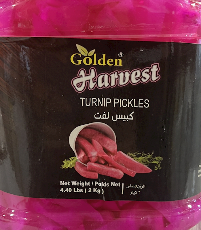 Picture of  GOLDEN HARVEST PICKLED TURNIPS 2KG x 6
