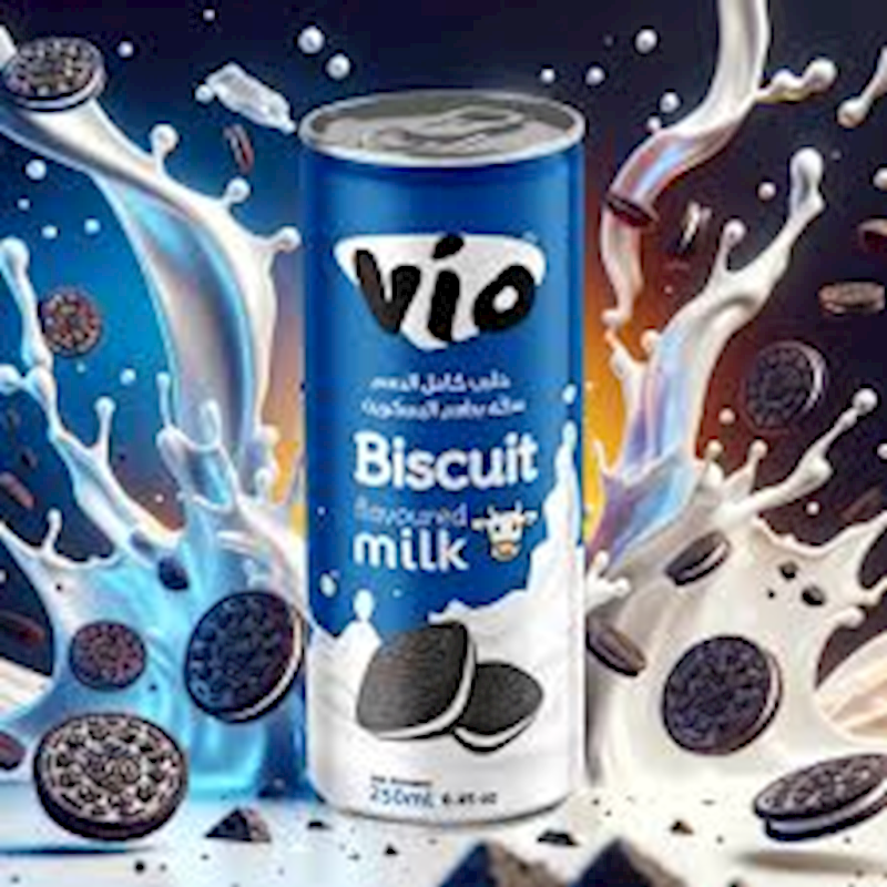 Picture of  VIO DRINK FLAVORED MILK  BISCUITS 250ML- 24/CASE