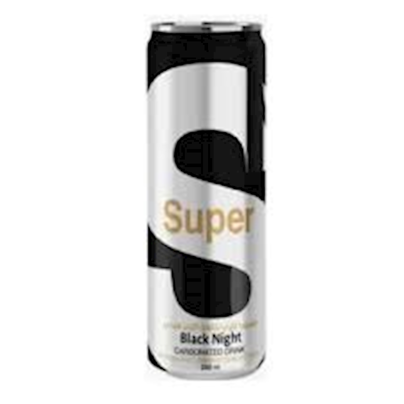Picture of  SUPER DRINK BLACK NIGHT 250ml -24/case