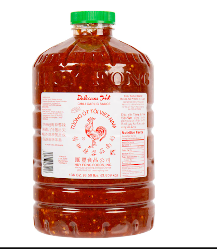 Picture of  CHILI GARLIC SAUCE 8.5LB-3 CASE 
