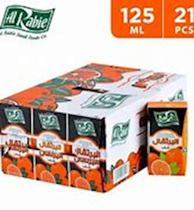 Picture of  ALRABIE ORANGE JUICE 125ML X 21