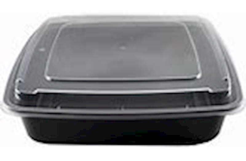 Picture of  48OZ SQUARE MICROWAVEBLE CONTAINER WITH LID150