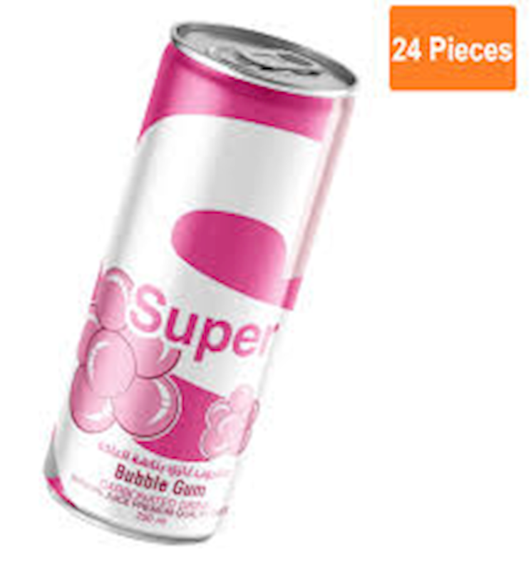Picture of  SUPER DRINK BUBBLE GUM 250ml - 24/case