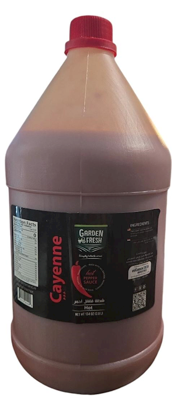 Picture of  HOT PEPPER SAUCE (CAYENNE)   3.8 LTR / 4 CASE 